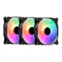 Kit 3 Fans Tgt Multi LED RGB Com Controladora 120mm - Tgt-mrg120-RGB3