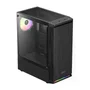 Gabinete Gamer Gamdias Aura Gc8 1 Fan ARGB S/fonte Atx Mid Tower Vidro Temperado Preto