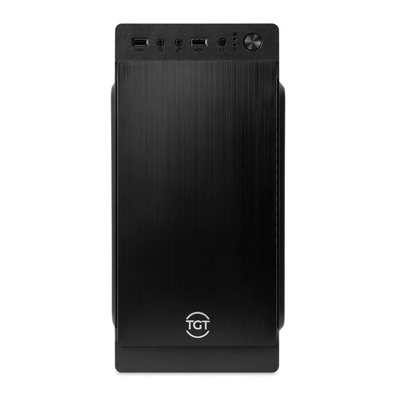 Gabinete Office Tgt B120 S/fan S/fonte Mini-torre 2x Usb Preto - Tgt-b120-pr01