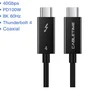 Cabo Usb Tipo C Thunderbolt 4 8k 40gbps 100w Cabletime 1,8 Metros