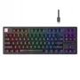 Teclado Gamer Mecânico Com Fio Havit Kb892l RGB Usb Preto