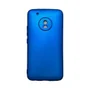 Capa Moto G5 Plus Silicone Aveludada Colorida Capinha Anti Impacto G5 Plus:azul Metálico