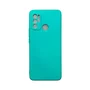 Capa Moto G60 Silicone Aveludada Protege Câmera Colorida Capinha Anti Impacto Moto G60:verde Água