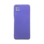 Capa Samsung A22 5g Silicone Aveludada Protege Câmera Colorida Capinha Anti Impacto A22 5g:roxo