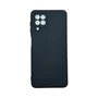 Capa Samsung A22 4g / M22 / M32 Silicone Aveludada Protege Câmera Colorida Capinha Anti Impacto A22 4g / M22 / M32:preto