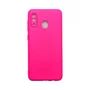 Capa Samsung A20 / A30 Silicone Aveludada Protege Câmera Colorida Capinha Anti Impacto A20 / A30:pink