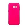 Capa Samsung S7 Normal Silicone Aveludada Protege Câmera Colorida Capinha Anti Impacto S7:pink
