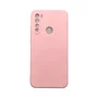 Capa Xiaomi Redmi Note 8 Silicone Aveludada Protege Câmera Colorida Capinha Anti Impacto Redmi Note 8:rosa 01
