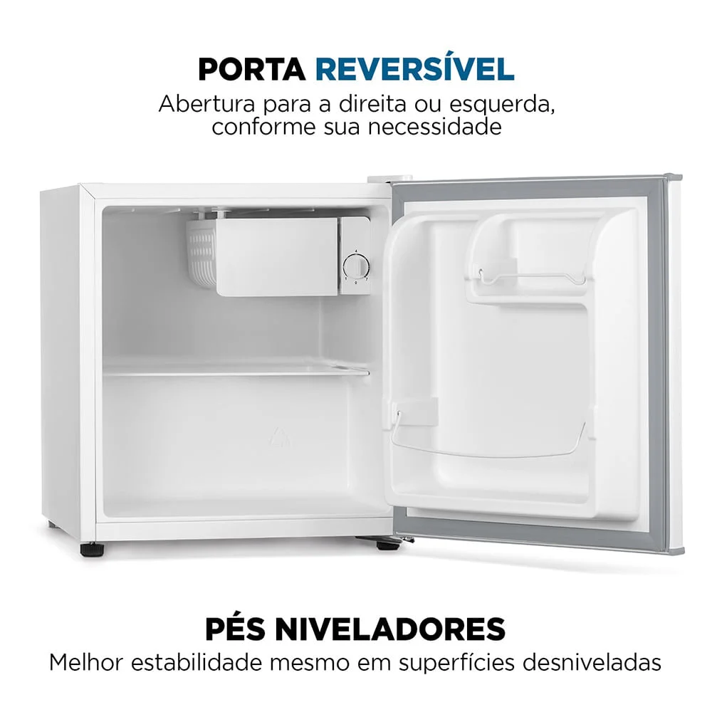 Frigobar Mondial 46l Porta Reversível Branco Fgb-01-w50 Frigobar 50l - Fgb-01-w50 - 220v/60hz Frigobar Mondial 46l Porta Reversível Branco Fgb-01-w50 Frigobar 50l - Fgb-01-w50 - 220v/60hz