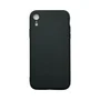 Capa Iphone Xr Silicone Aveludada Protege Câmera Colorida Capinha Anti Impacto Xr:preto