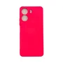 Capa Xiaomi Redmi 13c Silicone Aveludada Protege Câmera Colorida Capinha Anti Impacto Cor:rosa Shock