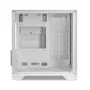 Gabinete Gamer Mancer Cv100 Mid-tower Lateral De Vidro Branco- Mcr-cv100-wh