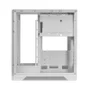 Gabinete Gamer Mancer Cv100 Mid-tower Lateral De Vidro Branco- Mcr-cv100-wh