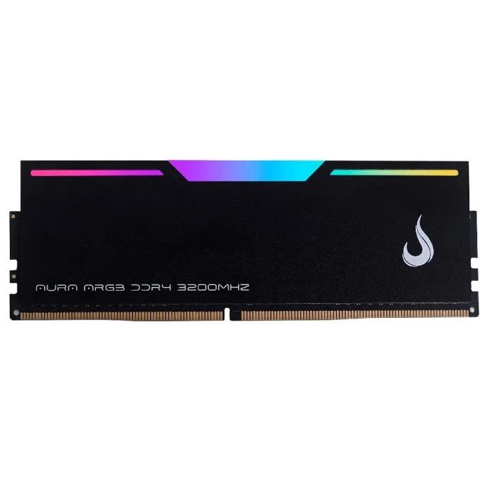 Memória RAM Gamer Rise Mode Aura, ARGB, 8GB, 3200MHz, DDR4, CL19, Preto - RM-D4AB-8G-3200ARGB Memória RAM Gamer Rise Mode Aura, ARGB, 8GB, 3200MHz, DDR4, CL19, Preto - RM-D4AB-8G-3200ARGB