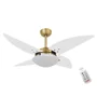 Ventilador Volare Quad Branco 220v E Controle Remoto