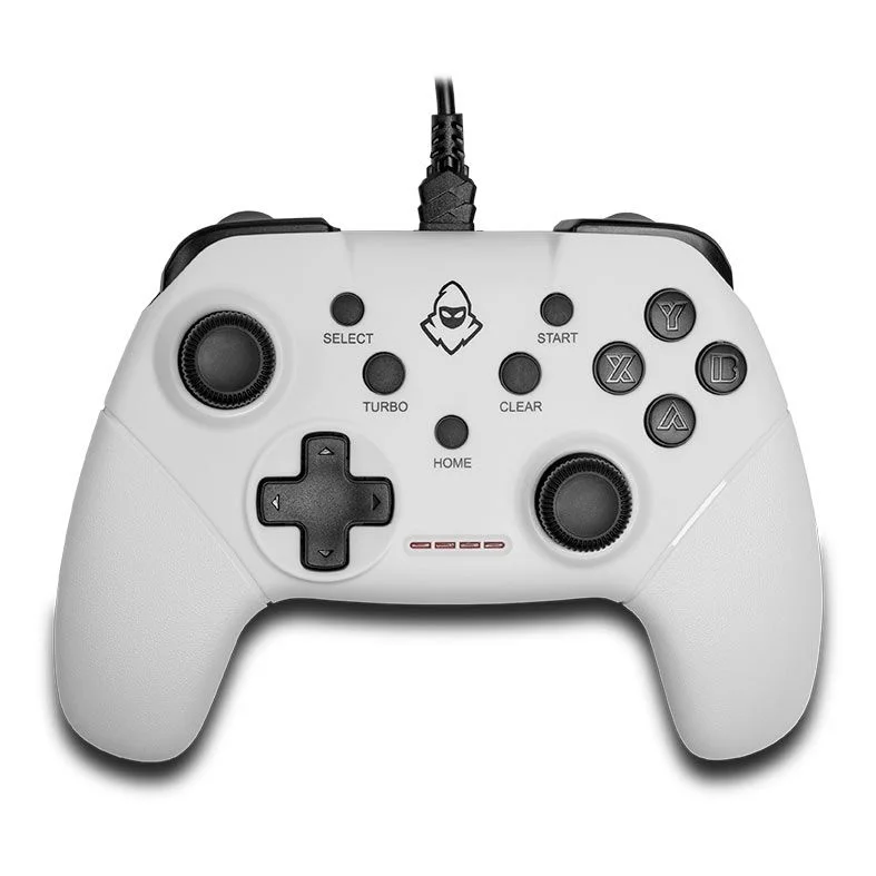 Controle Gamer Mancer Rcw66 PC Ps3 Android Usb Branco - Mcr-rcw66-w01 Controle Gamer Mancer Rcw66 PC Ps3 Android Usb Branco - Mcr-rcw66-w01