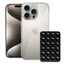 Kit Capa Crystal Slim Para Iphone 15 Pro + Ventosa - Preta