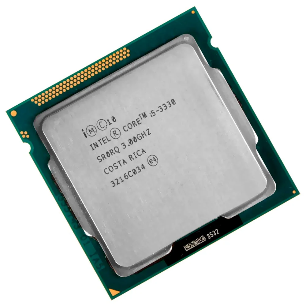 Processador Intel Core i5-3330, 3.00 Ghz (turbo Até 3.20 Ghz), 4 Núcleos, 6 Mb Cache, Tdp 77w, LGA 1155, 3ª Geração, Oem Processador Intel Core i5-3330, 3.00 Ghz (turbo Até 3.20 Ghz), 4 Núcleos, 6 Mb Cache, Tdp 77w, LGA 1155, 3ª Geração, Oem