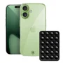 Kit Capa Crystal Slim Para Iphone 17 +  Ventosa - Preto - Gshield