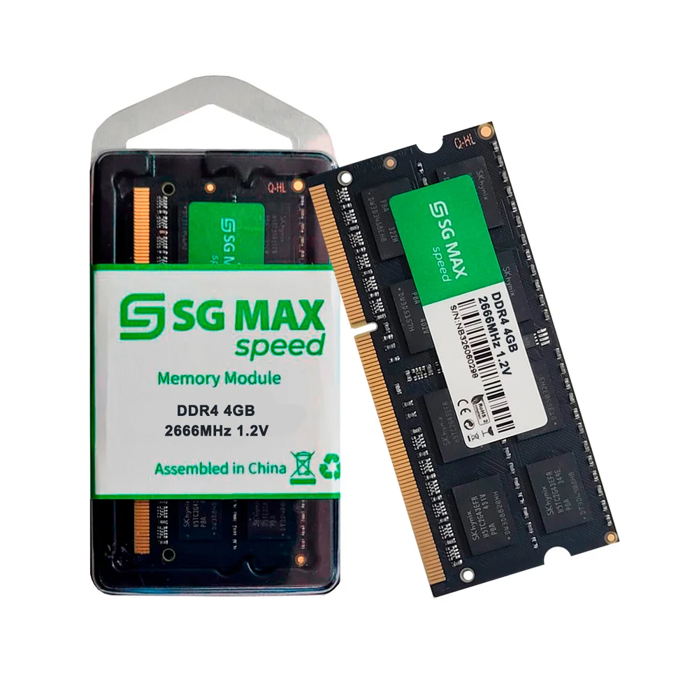 Memoria Notebook 4gb Ddr4 2666 Cl19 1.2v Soddim Sgm4gl2666cl19nb Sgmax Memoria Notebook 4gb Ddr4 2666 Cl19 1.2v Soddim Sgm4gl2666cl19nb Sgmax