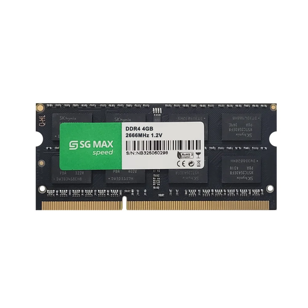 Memoria Notebook 4gb Ddr4 2666 Cl19 1.2v Soddim Sgm4gl2666cl19nb Sgmax Memoria Notebook 4gb Ddr4 2666 Cl19 1.2v Soddim Sgm4gl2666cl19nb Sgmax