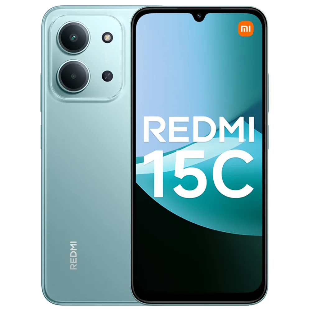 "Celular Xiaomi Redmi 15c 256gb 8GB Ram De 6.9"" 50mp 8mp - Mint Green (global)"