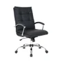 Cadeira De Escritório Diretor Nolan Giratória Preta