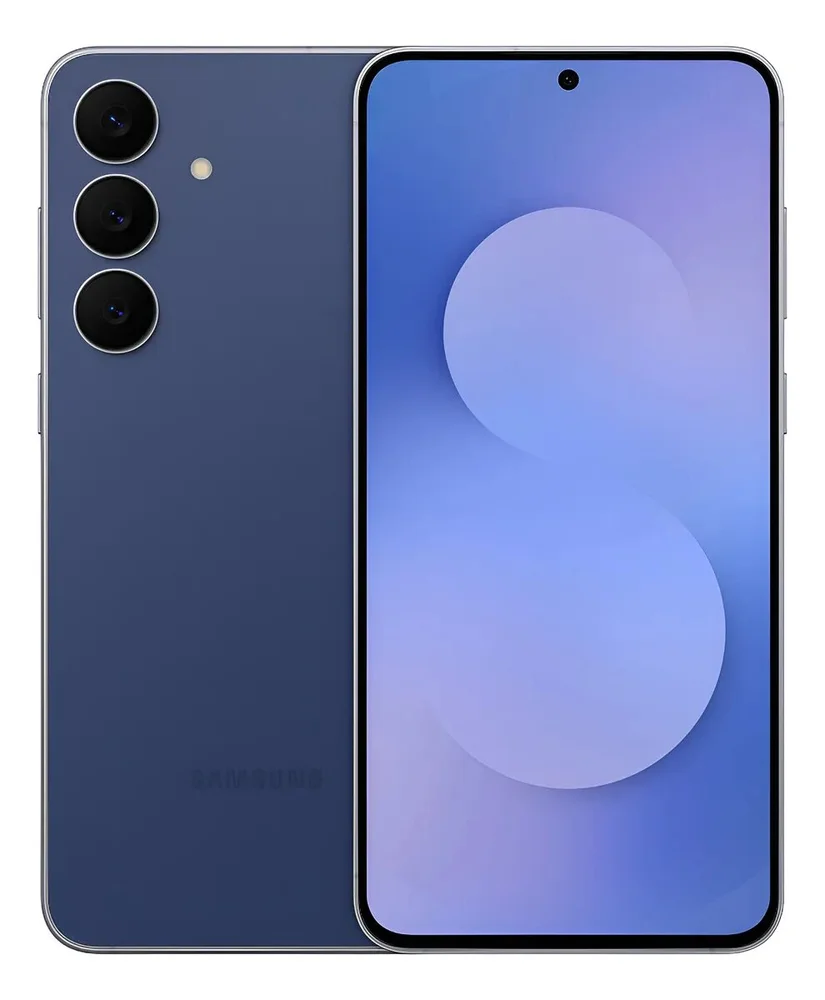 Smartphone Samsung Galaxy S25 Fe 5g 256gb Azul Marinho, Ram 8GB, Câmera 50mp, Selfie De 12mp, Tela 6.7”