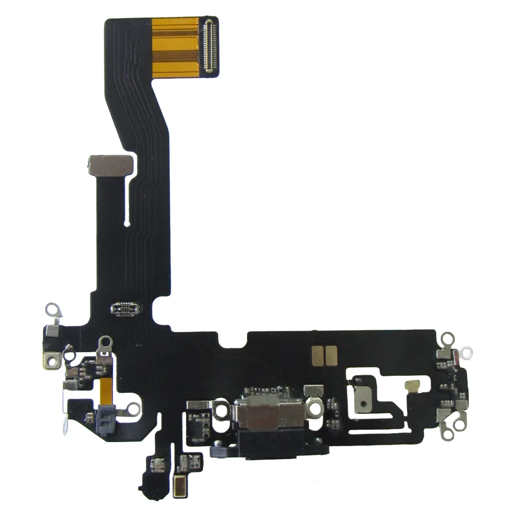 Flex De Carga Dock Gold Compatível Com Iphone 12 - 12 Pro