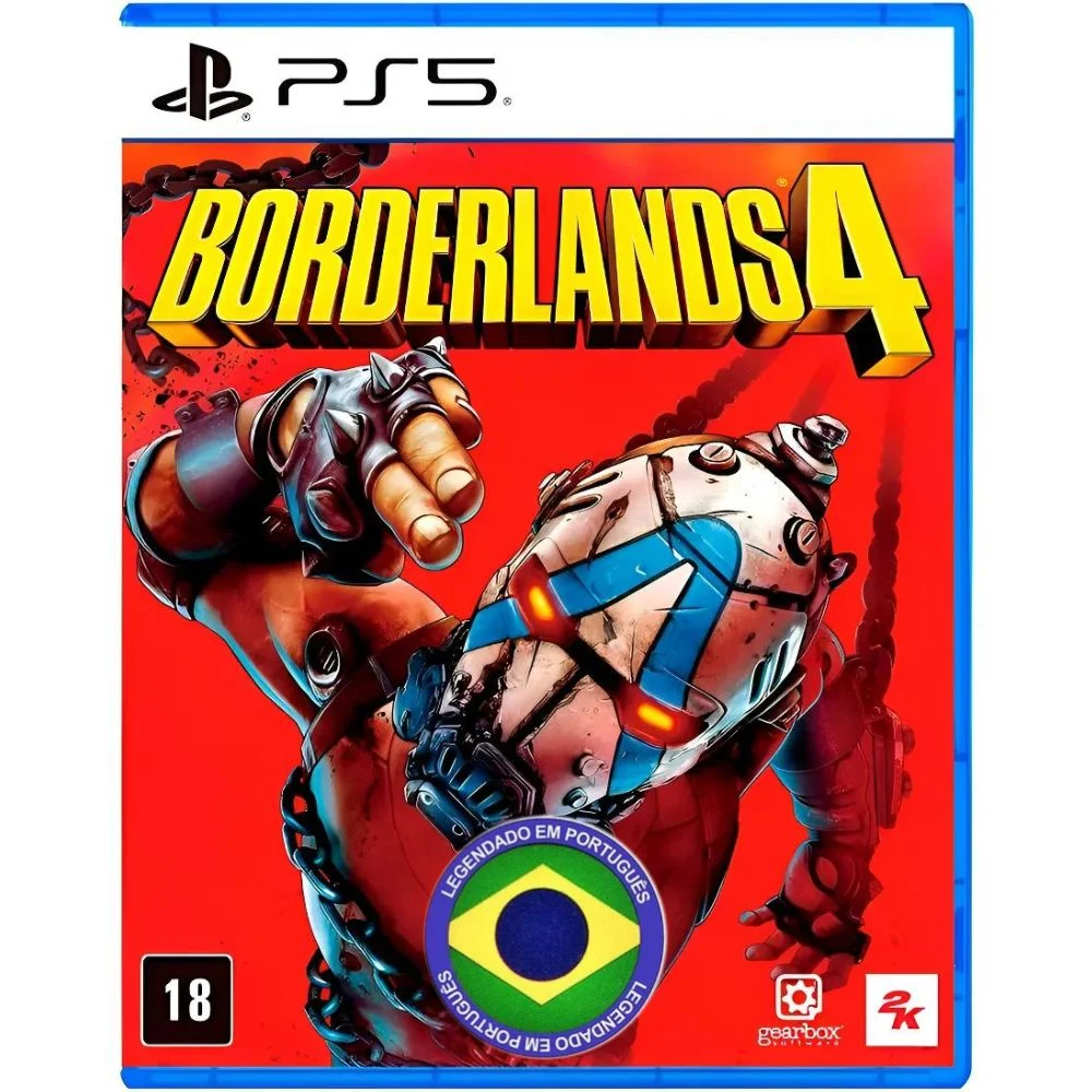 Borderlands 4 Ps5 Mídia Física Legendado Em Português Playstation 5 Borderlands 4 Ps5 Mídia Física Legendado Em Português Playstation 5