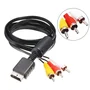 Cabo Av Áudio E Vídeo Rca Para Playstation 1 2 3 - Plug & Play Ps1 Ps2 Ps3