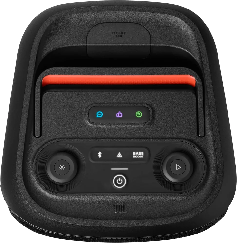 Caixa De Som Jbl Partybox Club 120 160 Watts Rms Com Bluetooth / usb- preta