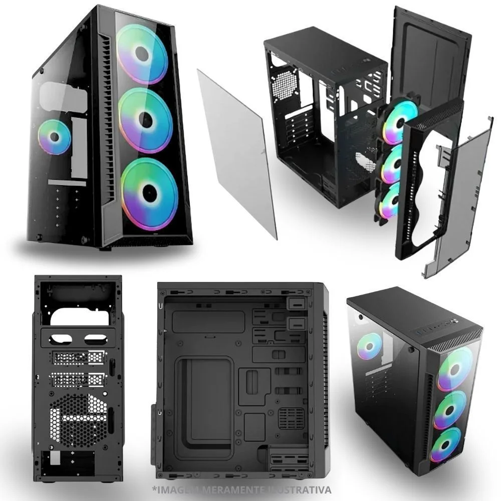 Computador PC Gamer Balão.info Intel Core i5 SSD 240GB 8GB WINDOWS 10 Pro Trial - view 2