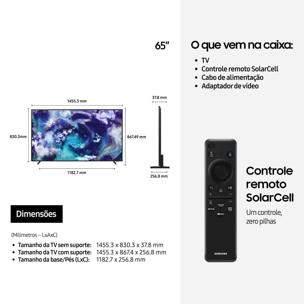 Samsung Vision Ai Tv 65” Neo QLED 8k Qn900f + Soundbar Hw-q600f Kit