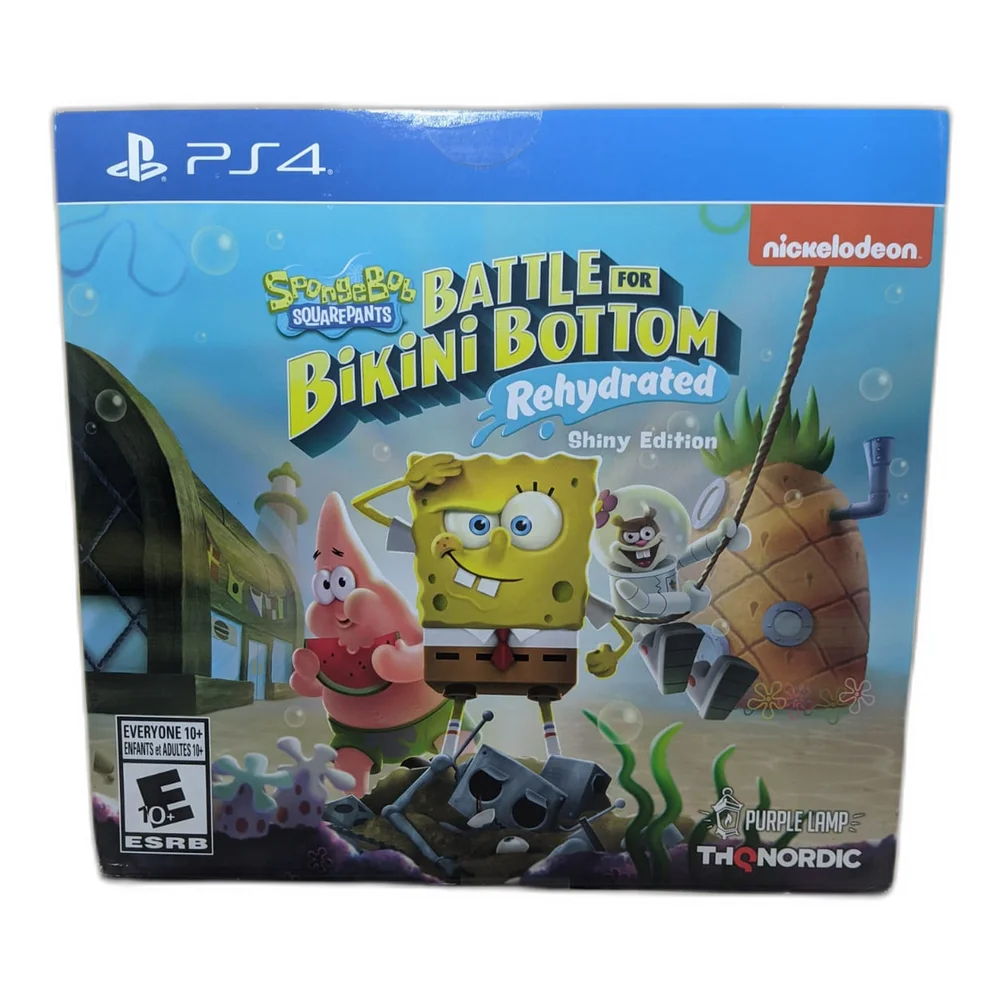 Jogo Spongebob Squarepants: Battle For Bikini Bottom Ps4 Ed