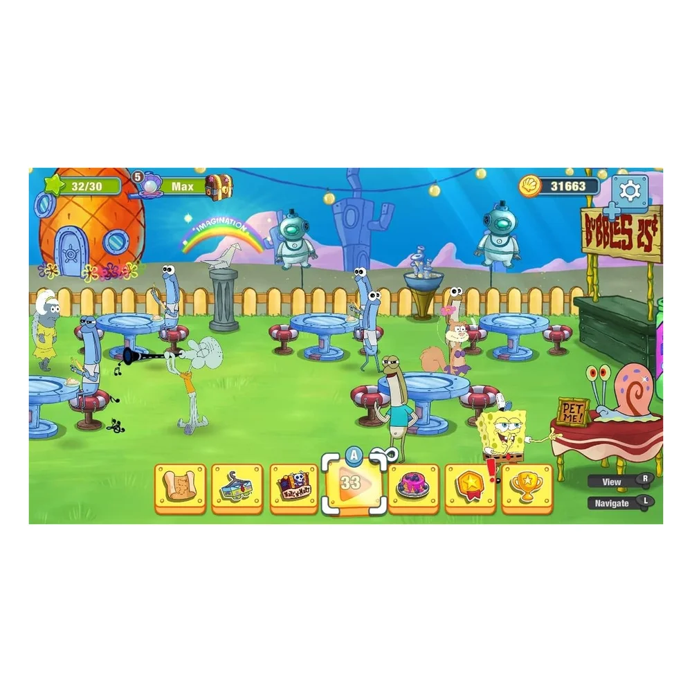 Jogo Spongebob Krusty Cook Off Extra Krusty Edition Switch