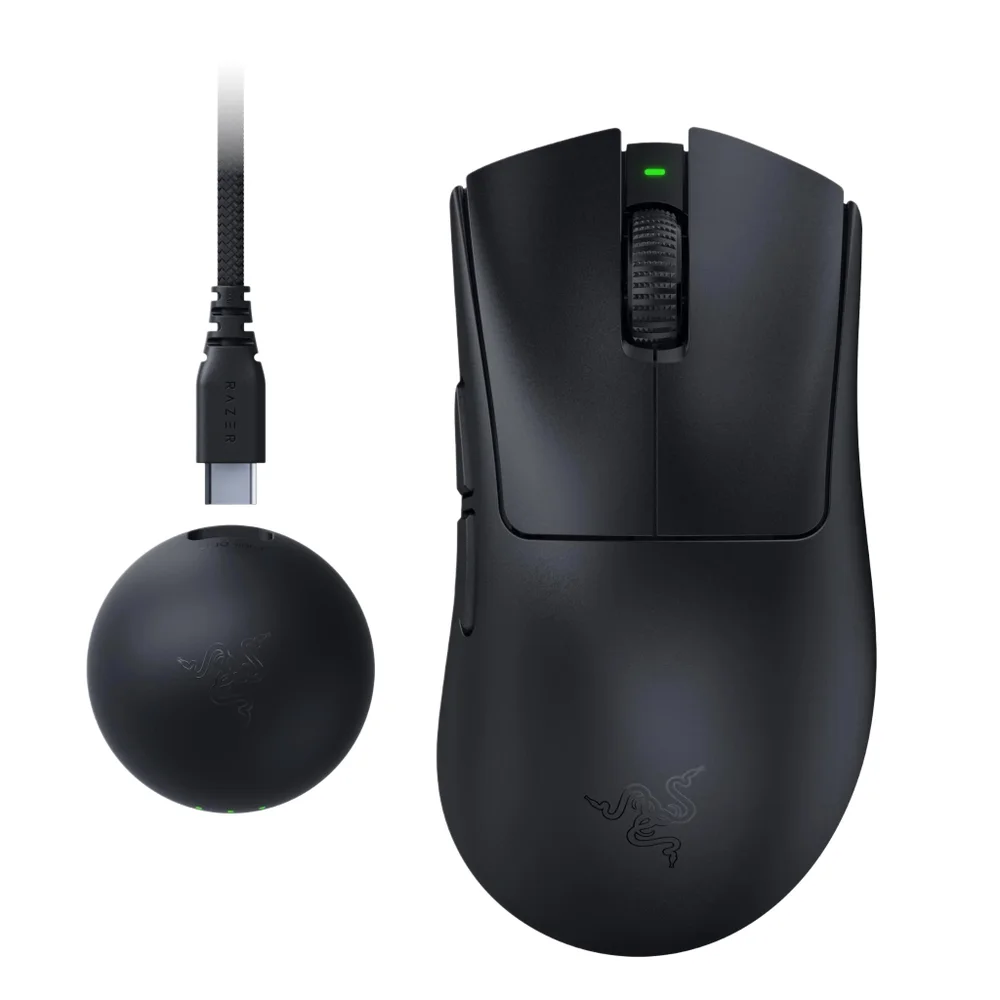 マウス・トラックボール razer deathadder v4 pro black Produtos com até 15 OFF no PIX KaBuM