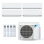 Ar-condicionado Multi Split Inverter Daikin 28.000 Btus (4x Evap Hw 9.000) Quente/frio 220v