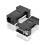 Extensor Vga 30 Metros Via Cabo De Rede Cat5e Cat6 Rj45 Par
