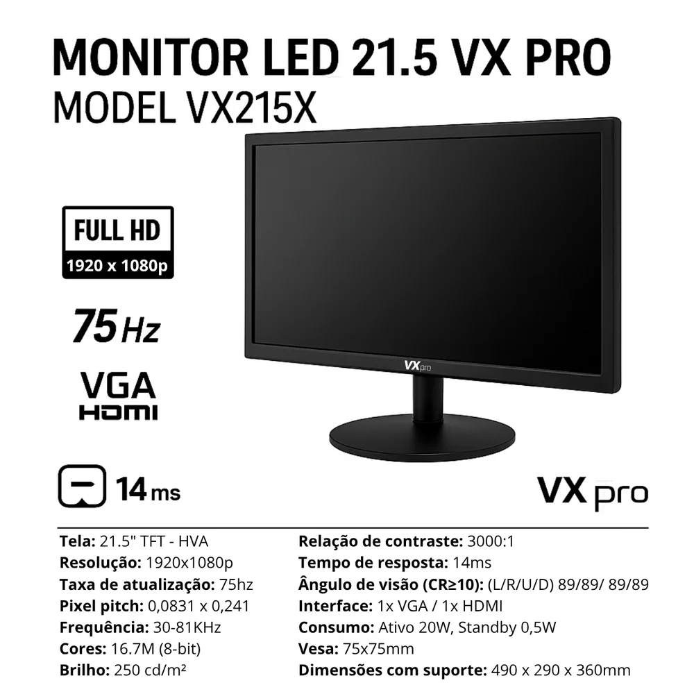 モニター 75hz Produtos com até 15 OFF no PIX KaBuM