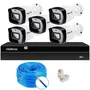 Kit Cftv 5 Câmeras Ip Intelbras Nvd 1408p S/hd