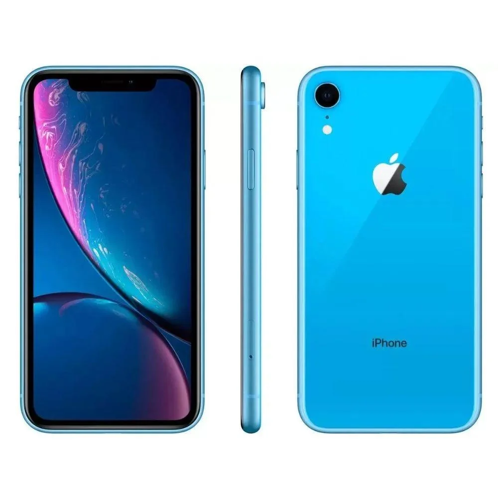 Usado -  iPhone XR 64gb Azul - Muito Bom