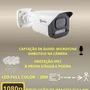 Kit 4 Câmeras 1080p Full Color C/áudio Dvr Intelbras 4ch 500gb