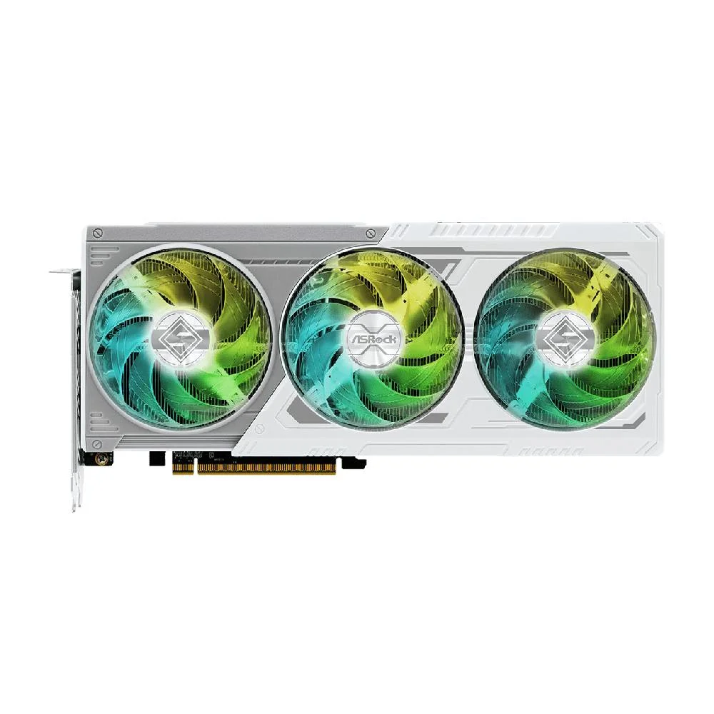 Placa De Vídeo Asrock Amd Radeon Rx 9060 Xt Steel Legend Oc 16gb Gddr6 128 Bits - 90-ga5jzz-00uanf Placa De Vídeo Asrock Amd Radeon Rx 9060 Xt Steel Legend Oc 16gb Gddr6 128 Bits - 90-ga5jzz-00uanf