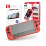 Capa De Silicone Case Antiderrapante + Película De Vidro Temperado 9h Para Switch 2 (vermelho)