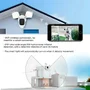 Câmera Segurança Externa Aoni 97a 3mp Wifi Ip65 2500lm