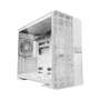 Gabinete Gamer Geometric Future Model 5 Vent Com 5 Fans ARGB Branco