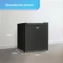 Frigobar Hq 50 Litros Preto Hq-50fb