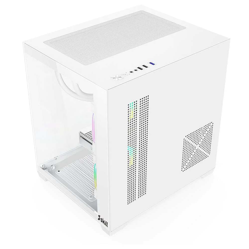 PC Gamer Skill Apex , Amd Ryzen 5 5500, Geforce RTX 5060 8GB, 16gb Ddr4, SSD 512gb M.2, Branco Sap213 - view 3