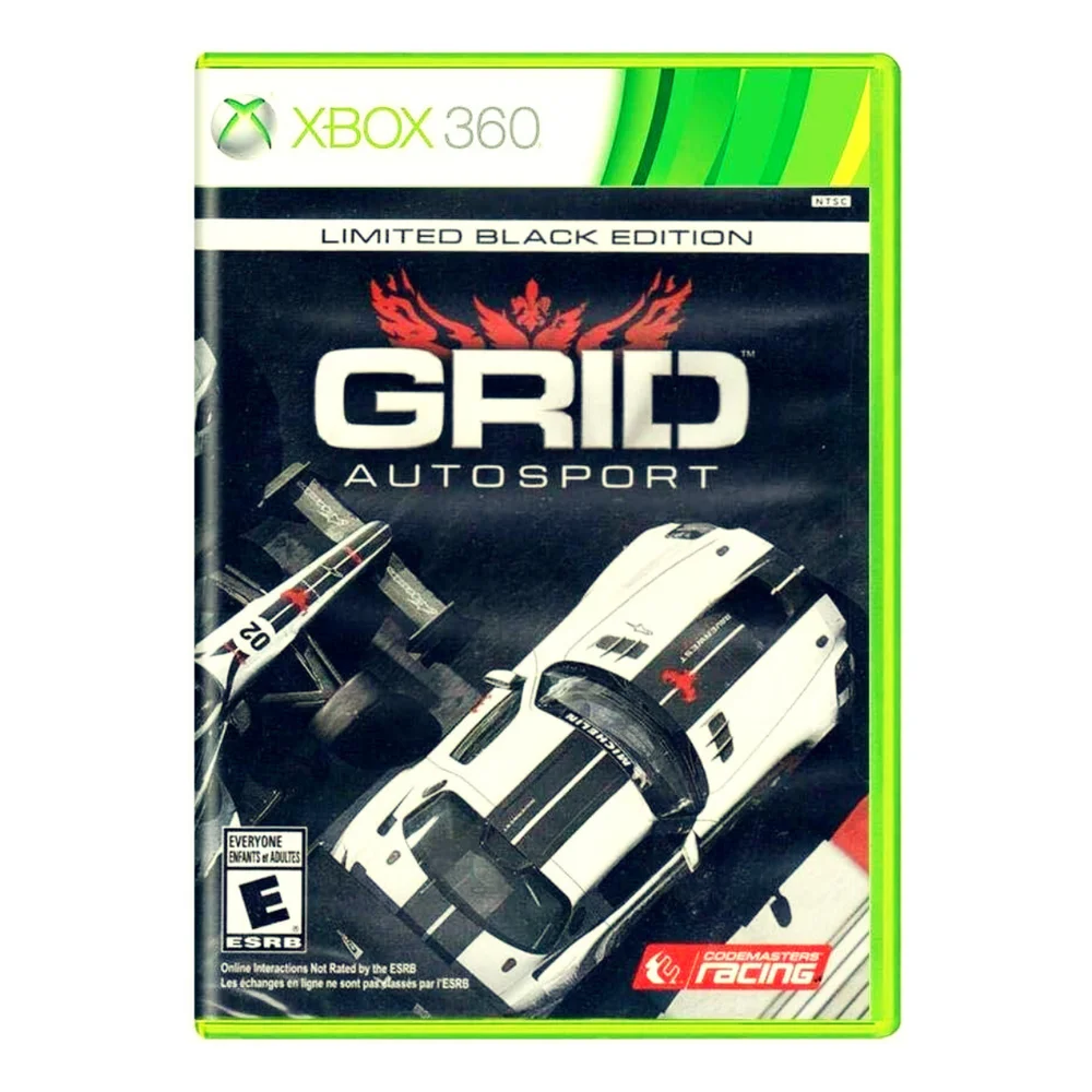 Jogo Grid Autosport Limited Balck Edition XBOX 360 Jogo Grid Autosport Limited Balck Edition XBOX 360